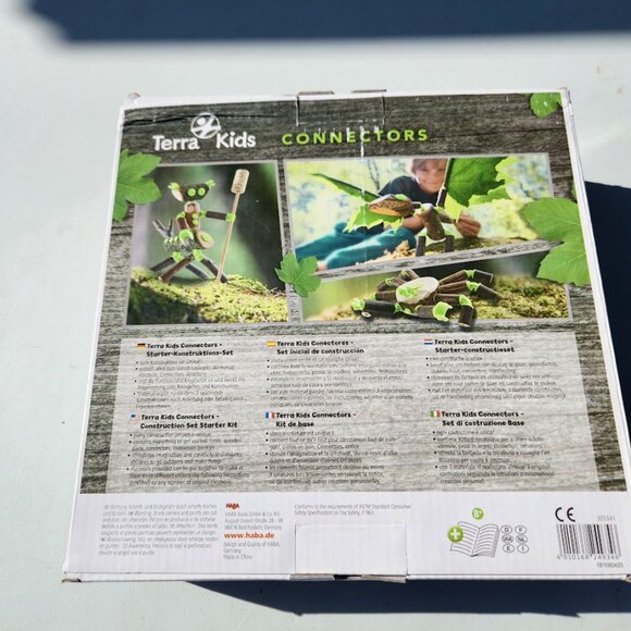 HABA Terra Kids Connectors Backyard Nature Craft Kit STEM ENGINEERING Toy NEW Mo - Picture 12 of 16